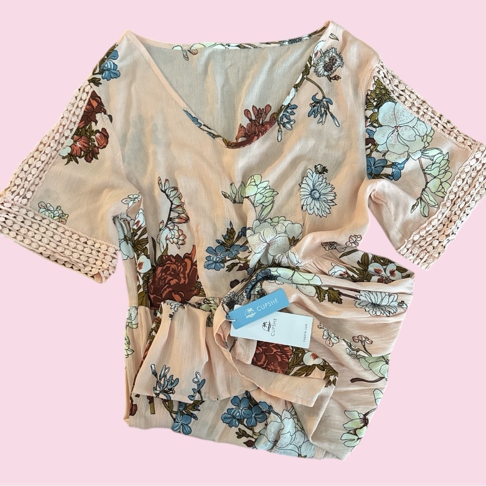 Cupshe Floral Print Top
